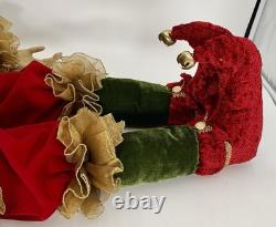 Costco Kirklands 48 JESTER Old World Christmas Velvet Gold Clothing Gorgeous Costco Kirklands 48 JESTER Old World Christmas Velvet Gold Clothing Gorgeous