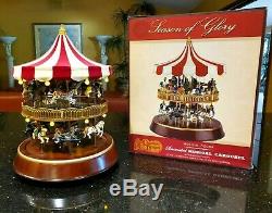 Cracker Barrel Christmas Season Of Glory Animated Musical Carousel Tested! VGC+