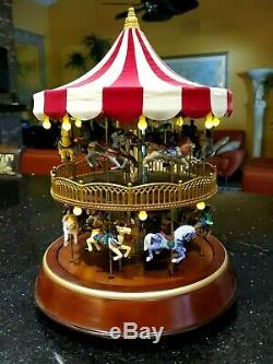 Cracker Barrel Christmas Season Of Glory Animated Musical Carousel Tested! VGC+