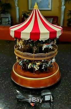 Cracker Barrel Christmas Season Of Glory Animated Musical Carousel Tested! VGC+