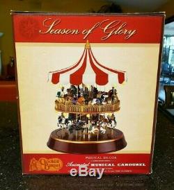 Cracker Barrel Christmas Season Of Glory Animated Musical Carousel Tested! VGC+