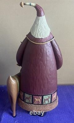 DASH AWAY SANTA Resin Figurine Boxed #WW2887 2010 WILLIRAYE Studios