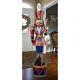Db1411261 Illuminated Bavarian Style Holiday Nutcracker Statue Over 6 Tall
