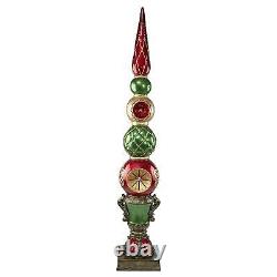 DB477019 Ornament Topiary Illuminated Holiday Statues Over 6 Tall