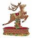 Decorative Reindeer On Box Christmas 28-928472 New Mint! Katherine's Collection