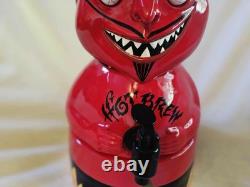 DEPT 56 Halloween Devil Ceramic Beverage Dispenser VIDEO Googly Eyes DEPT 56 Halloween Devil Ceramic Beverage Dispenser VIDEO Googly Eyes