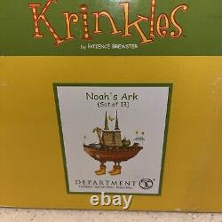 DEPT 56 Krinkles Noah's Ark (Large Set of 13) By Patience Brewster