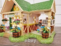 DEPT 56 LIL'YS NURSERY & GIFTS Easter Snow Village Set of 2 withbox #55095