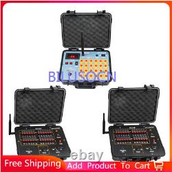 DHL shipping+48 Channel fireworks firing system+300M Remote+2400cues transmitt