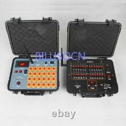 DHL shipping+48 Channel fireworks firing system+300M Remote+2400cues transmitt