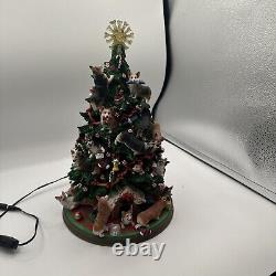 Danbury Corgi Dog Lighted Christmas Tree Figurine Retired Rare Welch