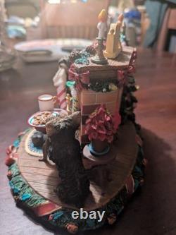 Danbury Mint A Cozy Christmas Eve Yorkshire Terrier UNTESTED NO POWER CORD