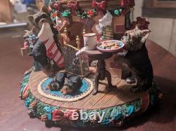 Danbury Mint A Cozy Christmas Eve Yorkshire Terrier UNTESTED NO POWER CORD