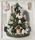 Danbury Mint Bichon Frise Christmas Tree Lighted Holiday Decoration Excellent