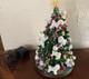 Danbury Mint Bichon Frise Lighted Christmas Tree