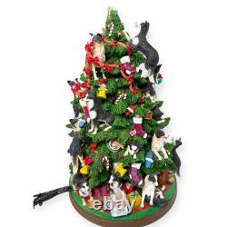 Danbury Mint Border Collie Christmas Tree 2006 Lighted Dog Holiday Decor NO STAR Danbury Mint Border Collie Christmas Tree 2006 Lighted Dog Holiday Decor NO STAR