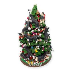 Danbury Mint Border Collie Christmas Tree 2006 Lighted Dog Holiday Decor NO STAR Danbury Mint Border Collie Christmas Tree 2006 Lighted Dog Holiday Decor NO STAR