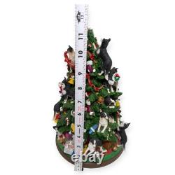 Danbury Mint Border Collie Christmas Tree 2006 Lighted Dog Holiday Decor NO STAR Danbury Mint Border Collie Christmas Tree 2006 Lighted Dog Holiday Decor NO STAR