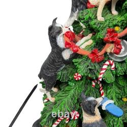 Danbury Mint Border Collie Christmas Tree 2006 Lighted Dog Holiday Decor NO STAR Danbury Mint Border Collie Christmas Tree 2006 Lighted Dog Holiday Decor NO STAR