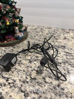 Danbury Mint Corgi Dog Christmas Tree Missing Star/ONE Ear/Two Dogs At Base Danbury Mint Corgi Dog Christmas Tree Missing Star/ONE Ear/Two Dogs At Base