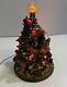 Danbury Mint Dachshund Dog 12 Lighted Christmas Tree Withstar And Original Box
