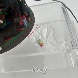 Danbury Mint Doberman Pinscher Dog Christmas Tree Light Up Sculpture Rare huge