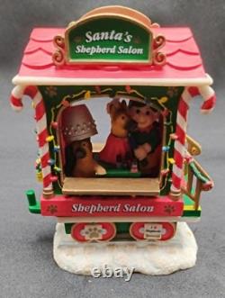 Danbury Mint German Shepherd Dog Christmas Express Train RARE Holiday Orig. Pkg