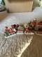 Danbury Mint Pug Christmas Express 6 Piece Train Set 2004