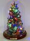 Danbury Mint Tree Christmas Joy 1999 With Box, Cloche, Extra Ornaments