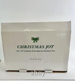 Danbury Mint Tree Christmas Joy 1999 With Box, Cloche, Extra Ornaments