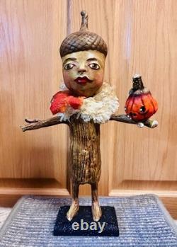 Debra Schoch OOAK Acorn Boy Hip Hop Jingle Boo Signed Mint
