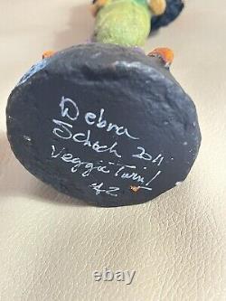 Debra Schoch Original Halloween Veggie Twin 9 Signed 2011