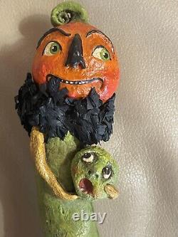 Debra Schoch Original Halloween Veggie Twin 9 Signed 2011