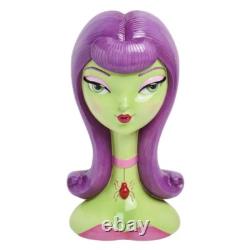 December Diamonds Halloween Purple Hair Witch Head 29-30184 Ghoulish Goodies December Diamonds Halloween Purple Hair Witch Head 29-30184 Ghoulish Goodies