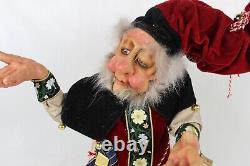 Demdaco Drolleries Peppin Christmas Elf 2002 ELF With TAG