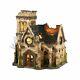 Department 56 4036592 Snow Village Halloween The Haunted Lit House, 9.06 Inch