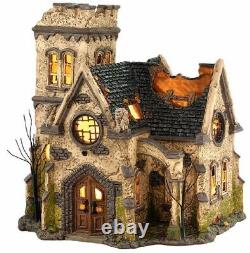 Department 56 Halloween Village The Haunted Church Lighted Building 4036592 New