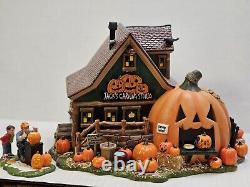 Department 56 Jack's Pumpkin Carving Studio Snow Village