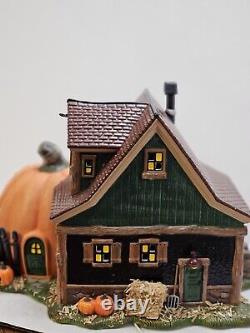 Department 56 Jack's Pumpkin Carving Studio Snow Village