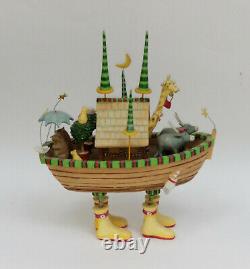 Department 56 Krinkles Noah's Ark Resin Figurine by Patience Brewster 11 H