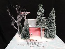 Department 56 Lighted Building Winters Frost HIDDEN POND WARMING HOUSE Box