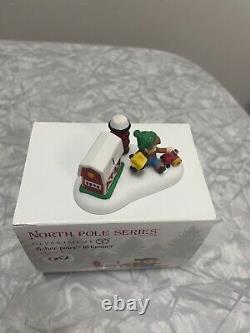 Department 56 North Pole Fisher Price Lil Farmer! RARE! HTF! New