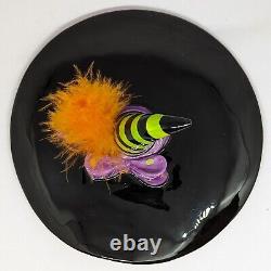Department 56 Patience Brewster Krinkles Halloween Witch Frog Candy Dish Bowl