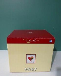 Department 56 / Patience Brewster Rare POINSETTIA CENTERPIECE BOWL in Box