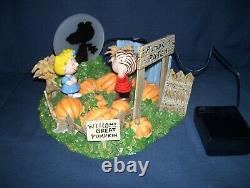 Department 56 Peanuts It's The Great Pumpkin Lit Scene Used #56.59095