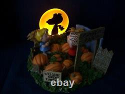 Department 56 Peanuts It's The Great Pumpkin Lit Scene Used #56.59095