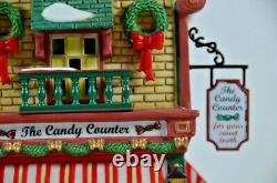 Department 56 The Candy Counter Christmas In The City Series #59256 FLAWED