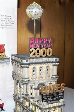 Department 56 The Times Tower Special Edition Gift Set 1999 Used # 55510 Retired