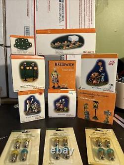 Department 56 halloween lot 11 Pieces Total