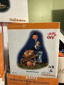 Department 56 halloween lot 11 Pieces Total